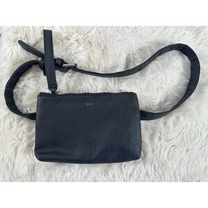 Co-lab by Christopher Kon Belt Bag Black‎ Vegan Leather NEW